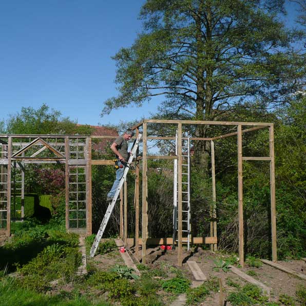 une extension du potager